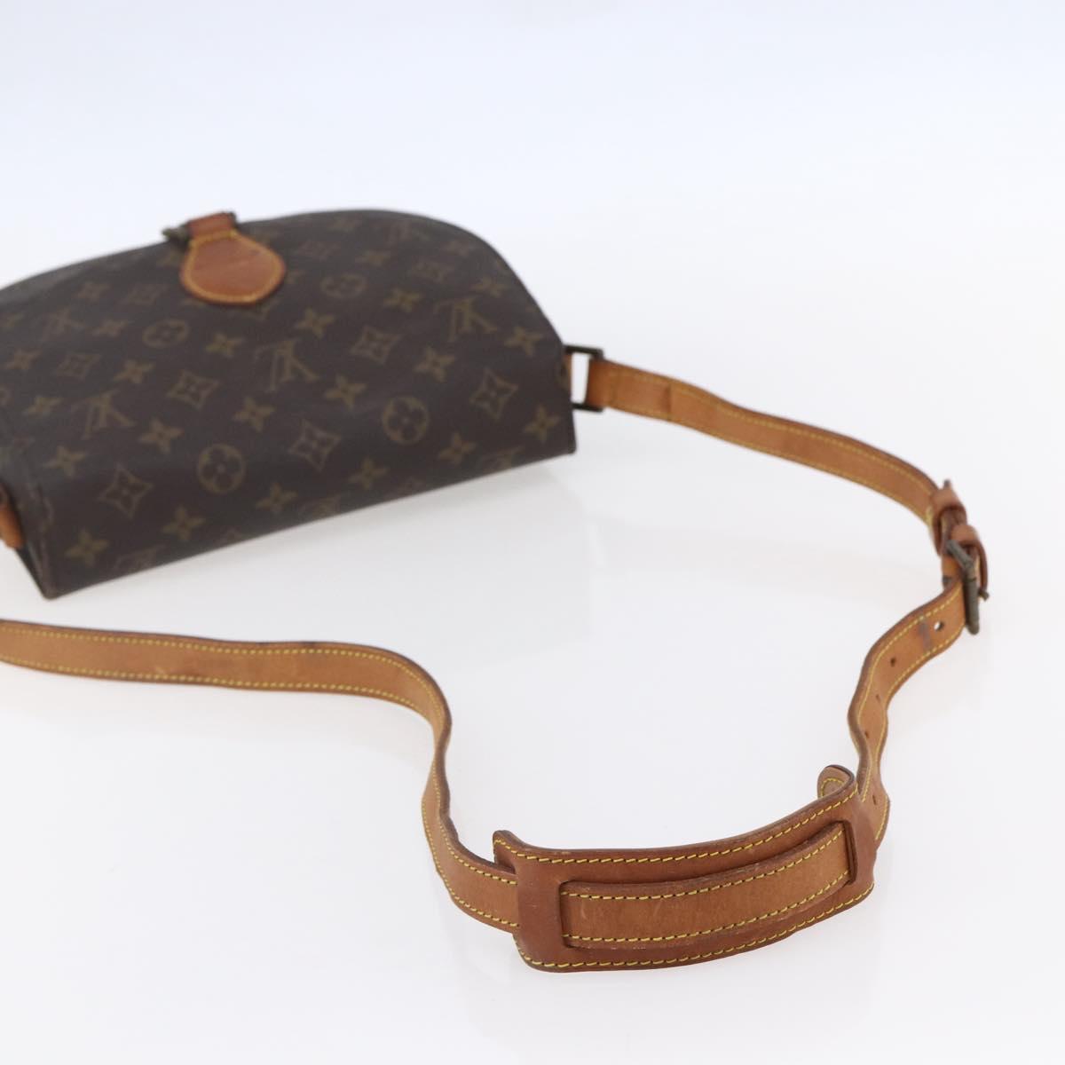 LOUIS VUITTON Monogram Saint Cloud GM Shoulder Bag M51242 LV Auth 153543