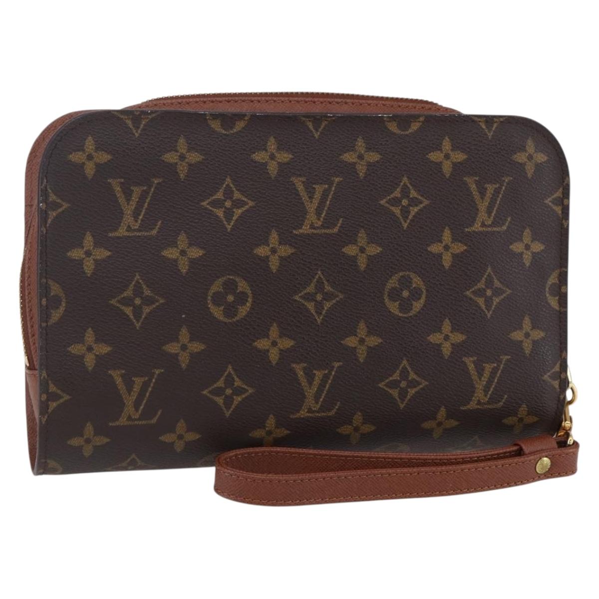 LOUIS VUITTON Monogram Orsay Clutch Bag M51790 LV Auth 153544
