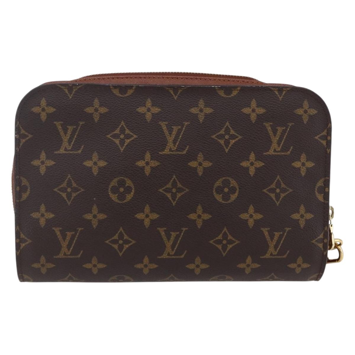 LOUIS VUITTON Monogram Orsay Clutch Bag M51790 LV Auth 153544