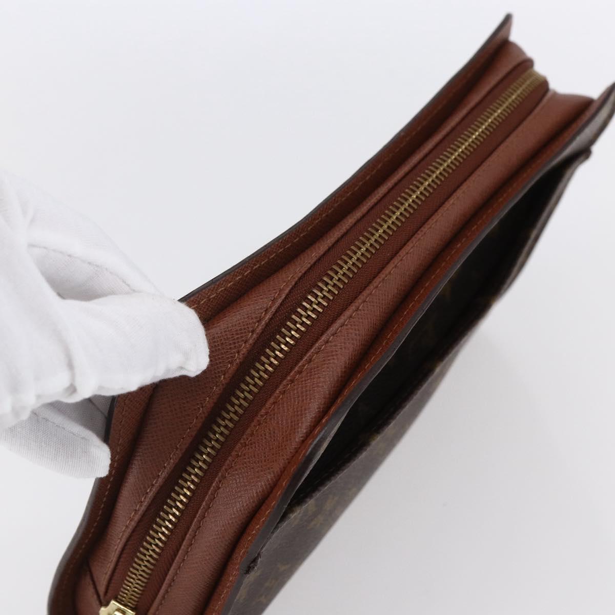 LOUIS VUITTON Monogram Orsay Clutch Bag M51790 LV Auth 153544