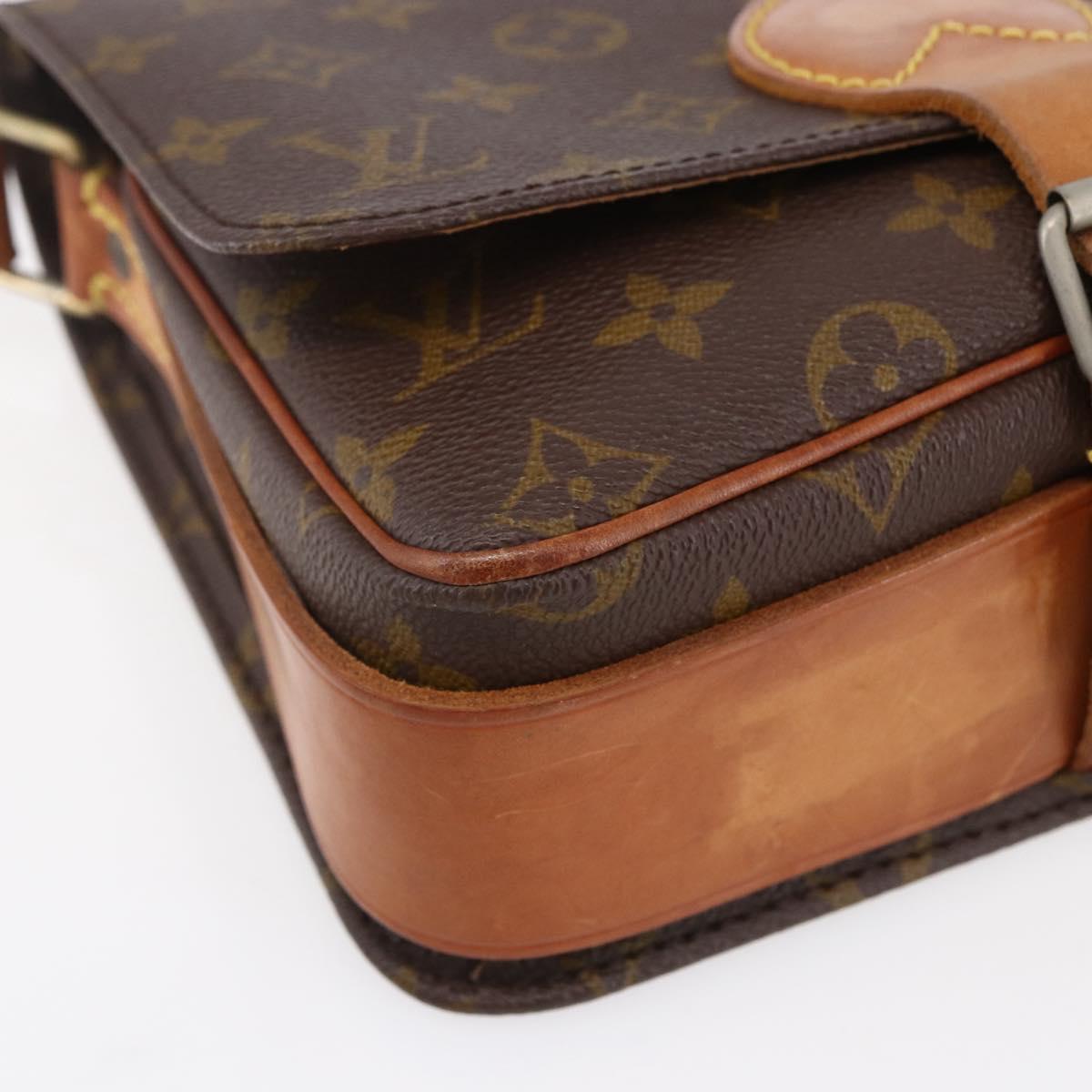 LOUIS VUITTON Monogram Cartouchiere MM Shoulder Bag M51253 LV Auth 153547