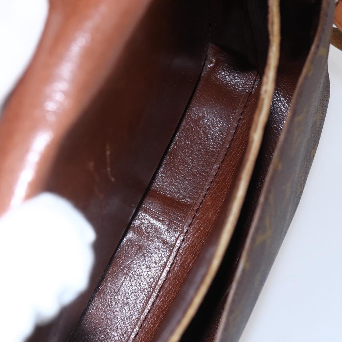 LOUIS VUITTON Monogram Cartouchiere MM Shoulder Bag M51253 LV Auth 153547