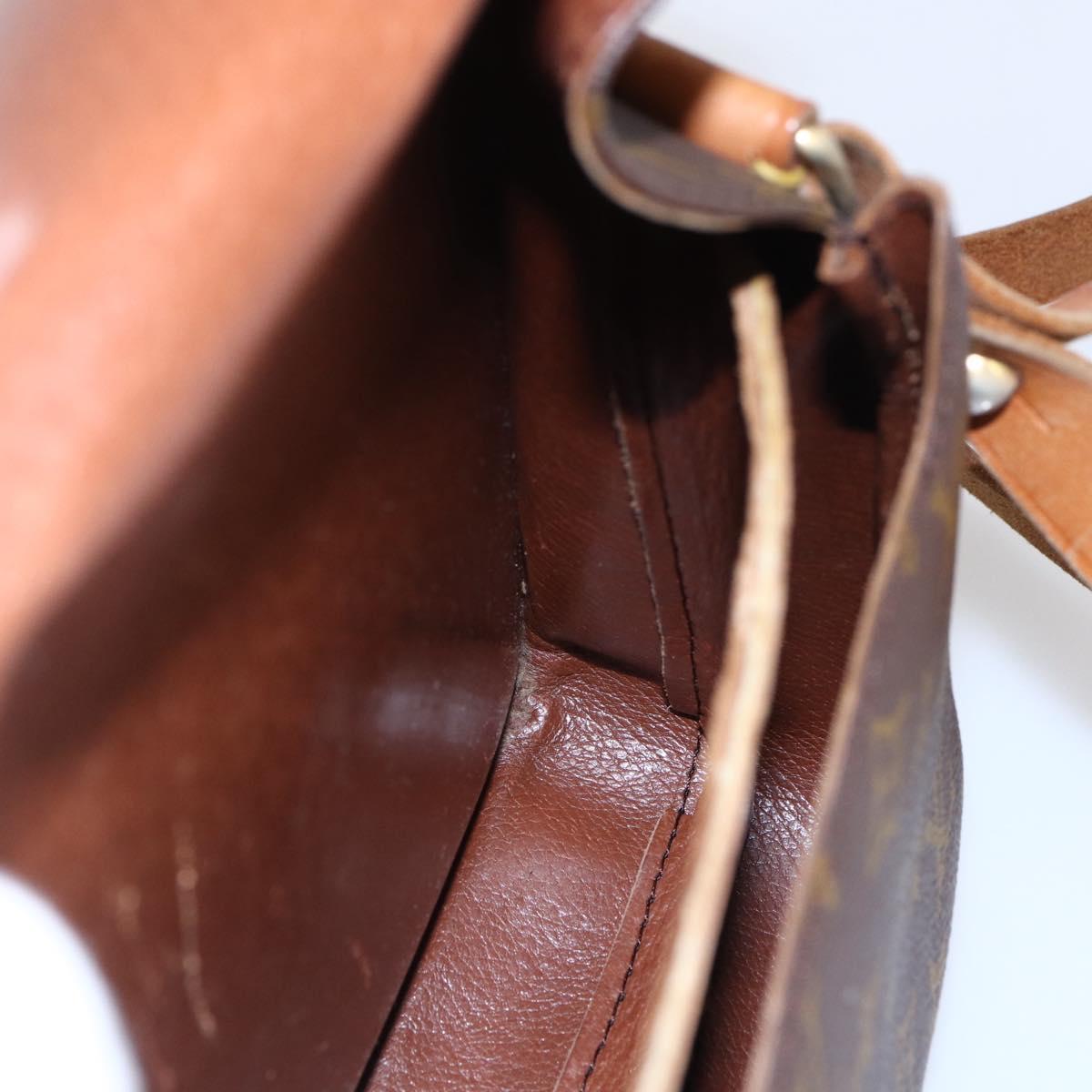 LOUIS VUITTON Monogram Cartouchiere MM Shoulder Bag M51253 LV Auth 153547