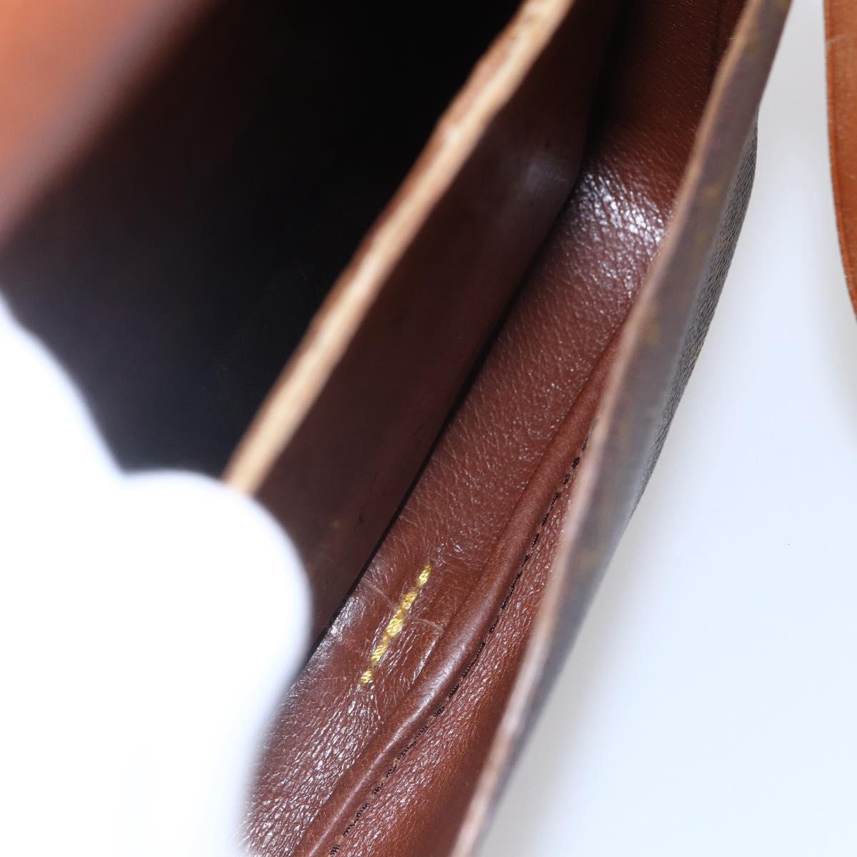 LOUIS VUITTON Monogram Cartouchiere MM Shoulder Bag M51253 LV Auth 153547