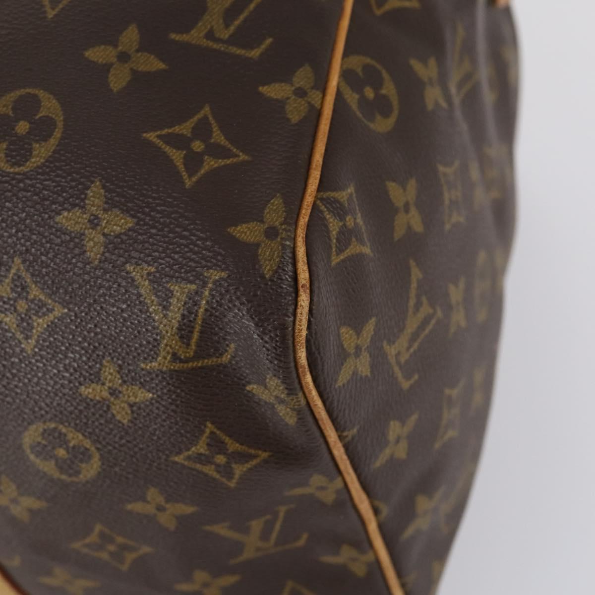 LOUIS VUITTON Monogram Sac Souple 35 Boston Bag M41626 LV Auth 153551
