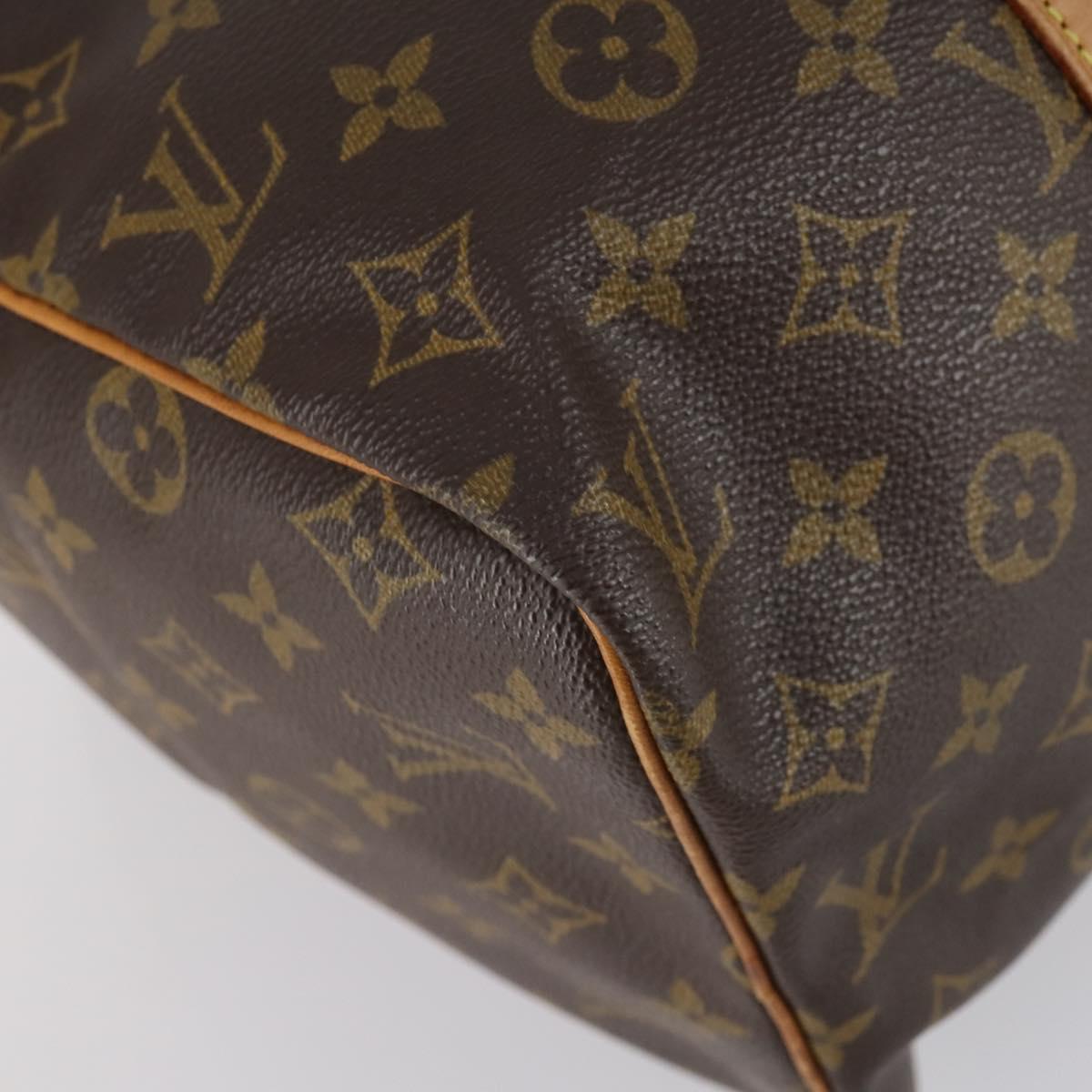 LOUIS VUITTON Monogram Sac Souple 35 Boston Bag M41626 LV Auth 153551