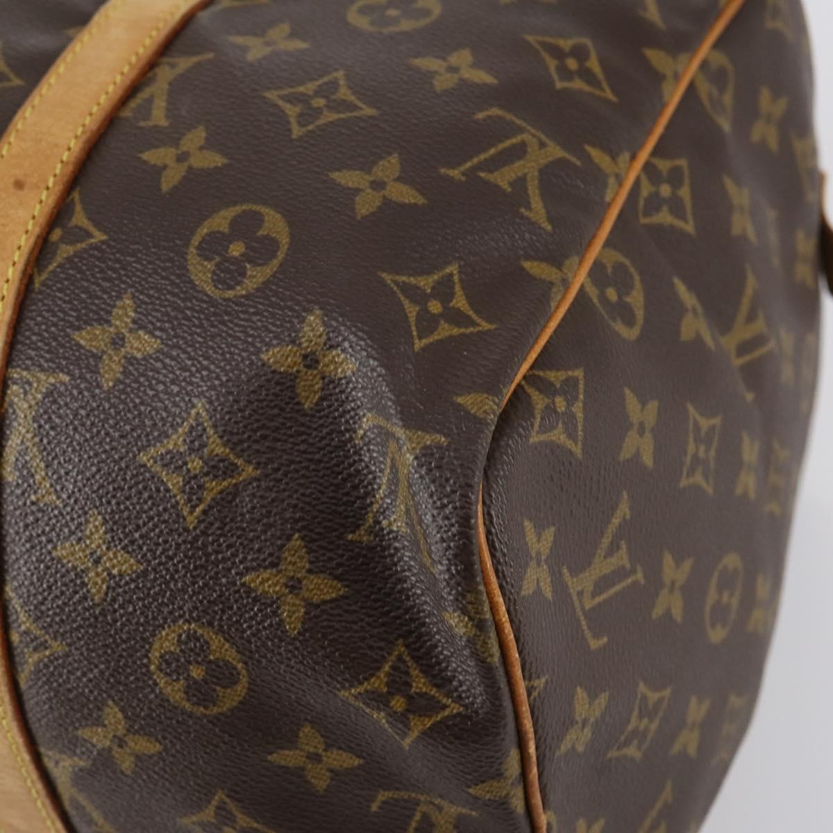 LOUIS VUITTON Monogram Sac Souple 35 Boston Bag M41626 LV Auth 153551