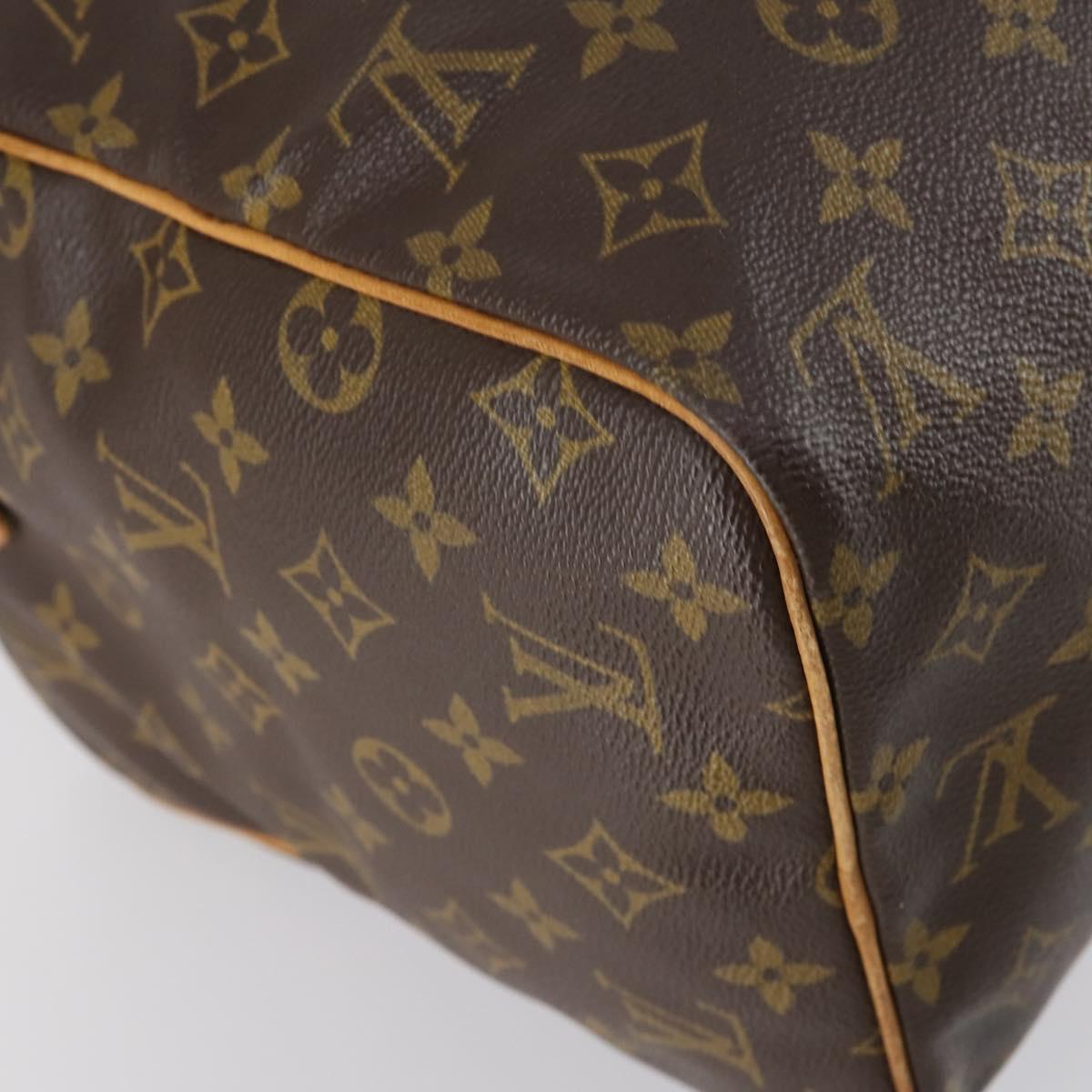 LOUIS VUITTON Monogram Sac Souple 35 Boston Bag M41626 LV Auth 153551