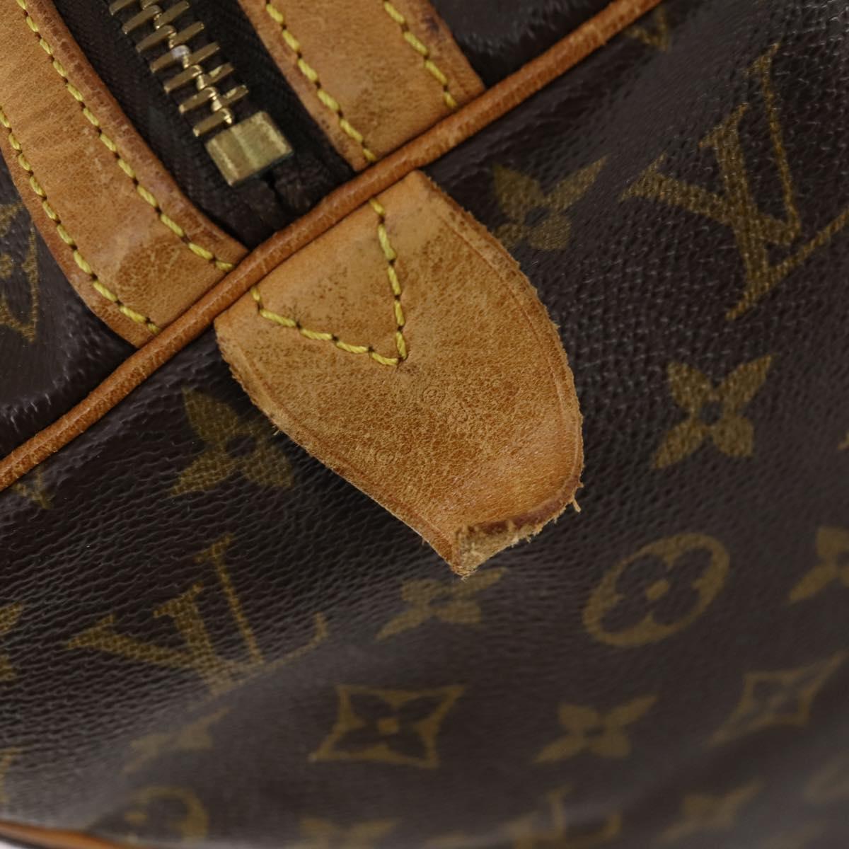LOUIS VUITTON Monogram Sac Souple 35 Boston Bag M41626 LV Auth 153551