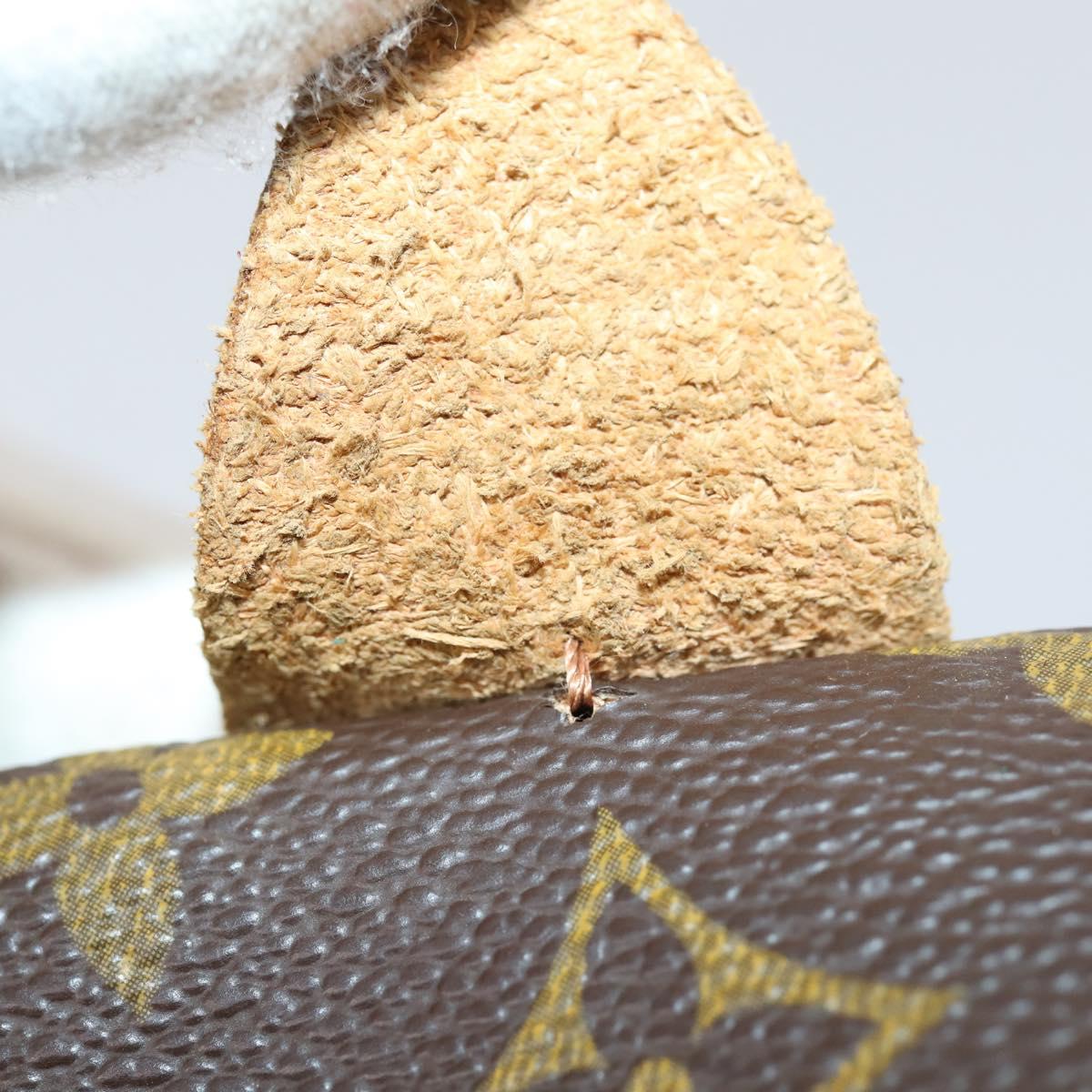 LOUIS VUITTON Monogram Sac Souple 35 Boston Bag M41626 LV Auth 153551