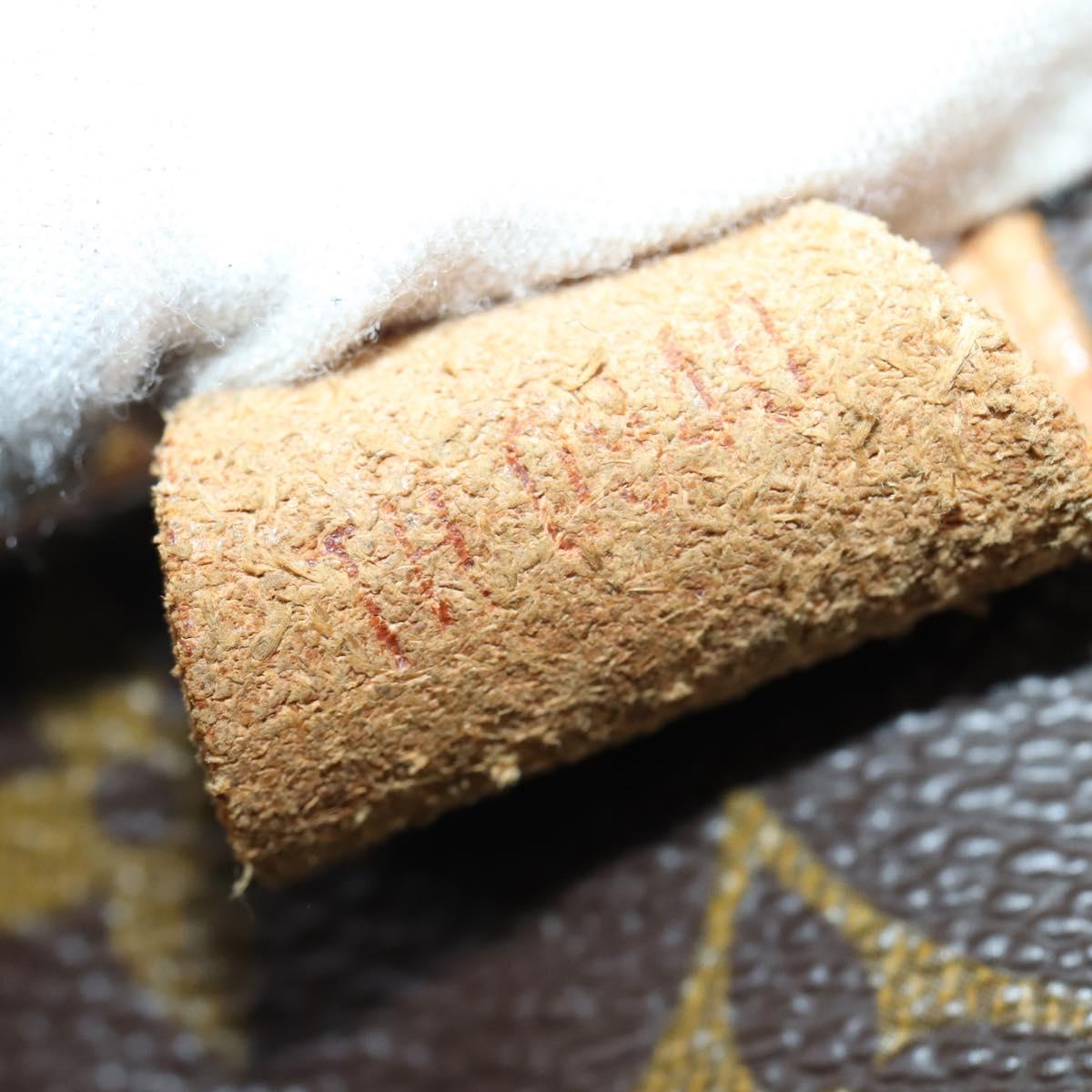 LOUIS VUITTON Monogram Sac Souple 35 Boston Bag M41626 LV Auth 153551