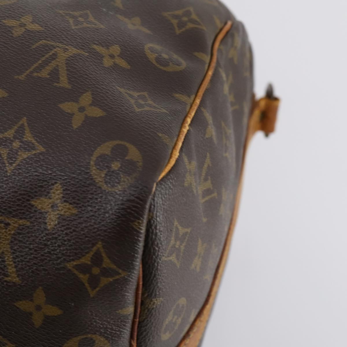 LOUIS VUITTON Monogram Keepall Bandouliere 50 Boston Bag M41416 LV Auth 153554