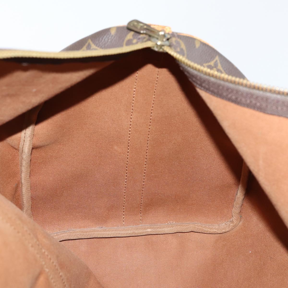 LOUIS VUITTON Monogram Keepall Bandouliere 50 Boston Bag M41416 LV Auth 153554