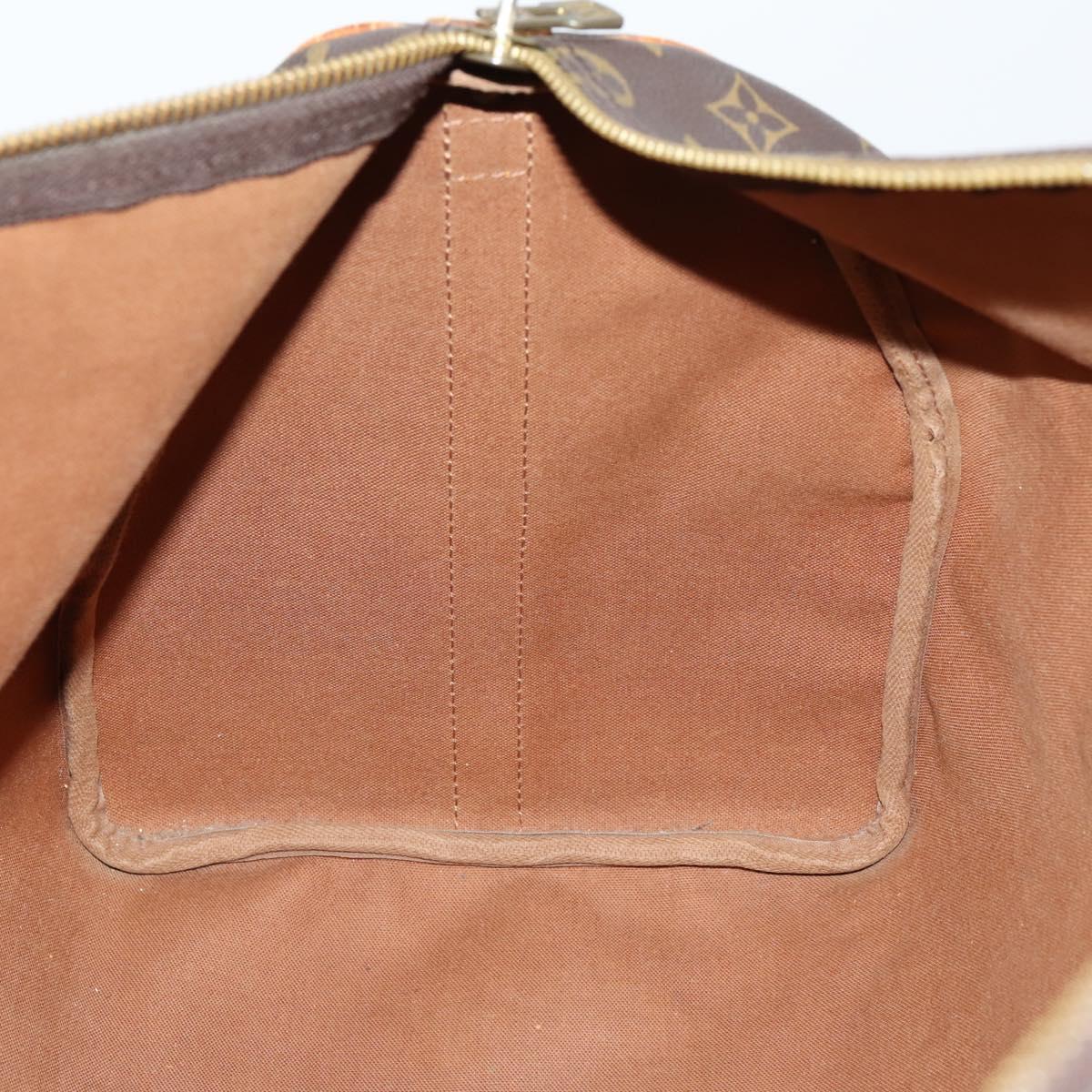 LOUIS VUITTON Monogram Keepall Bandouliere 50 Boston Bag M41416 LV Auth 153554