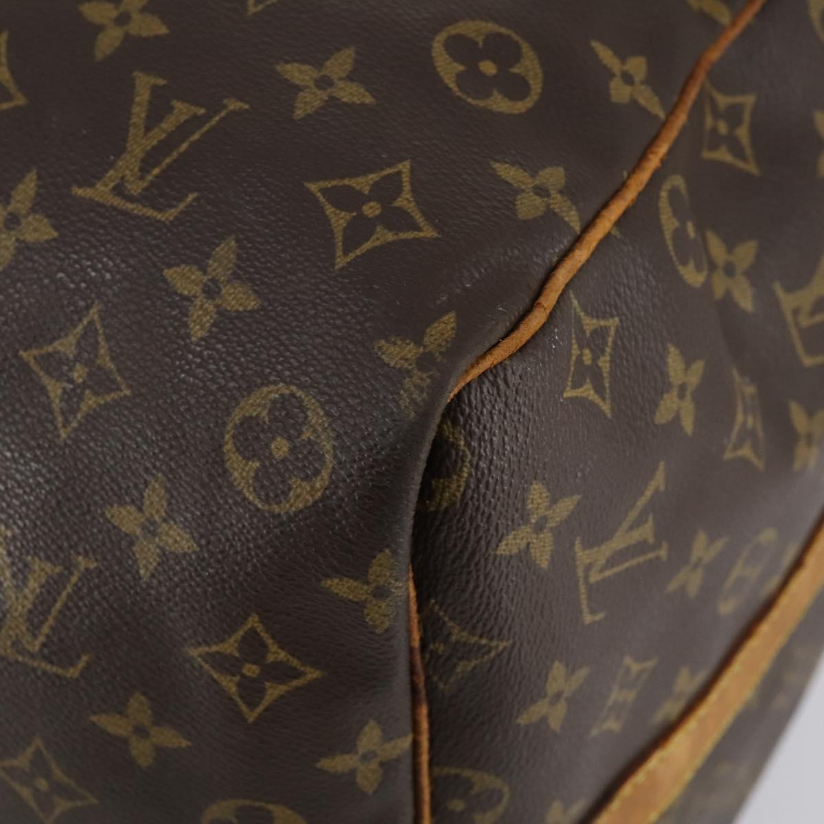 LOUIS VUITTON Monogram Keepall Bandouliere 60 Boston Bag M41412 LV Auth 153555