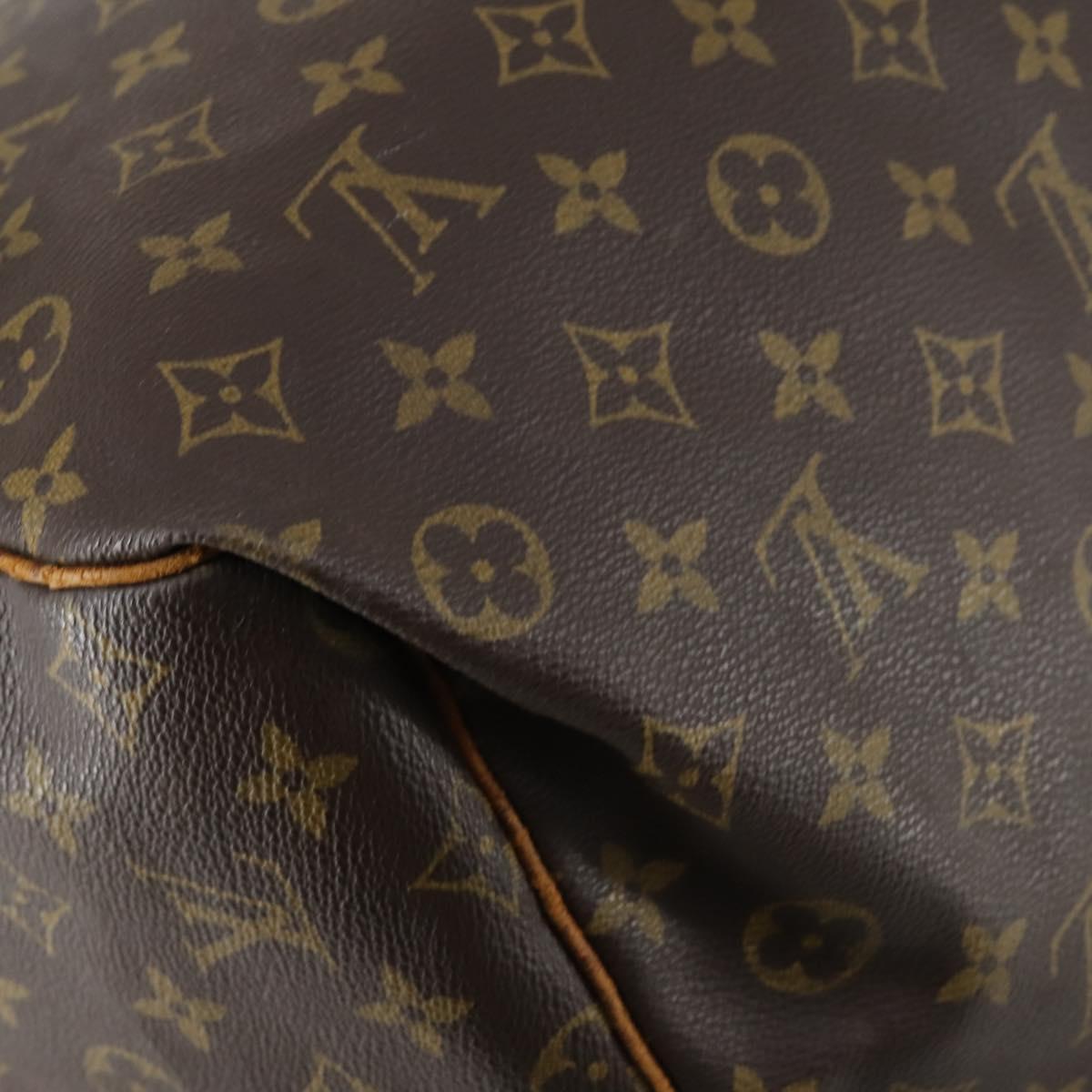 LOUIS VUITTON Monogram Keepall Bandouliere 60 Boston Bag M41412 LV Auth 153555