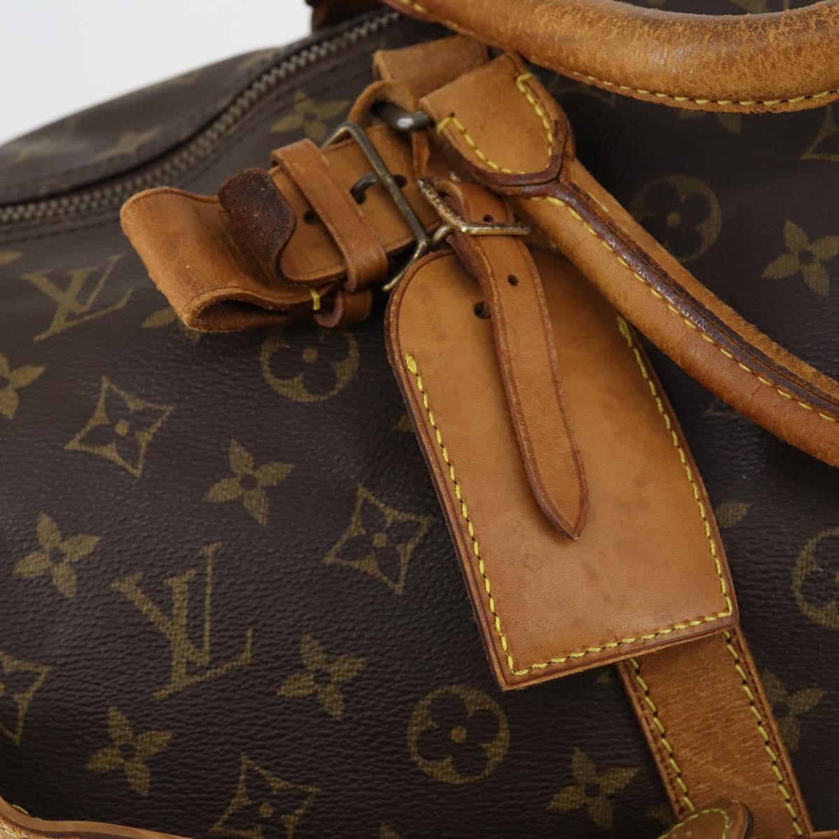 LOUIS VUITTON Monogram Keepall Bandouliere 60 Boston Bag M41412 LV Auth 153555
