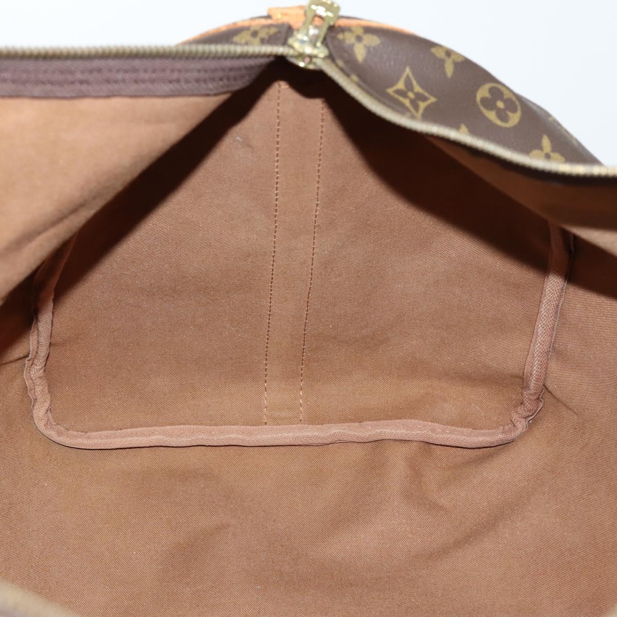 LOUIS VUITTON Monogram Keepall Bandouliere 60 Boston Bag M41412 LV Auth 153555