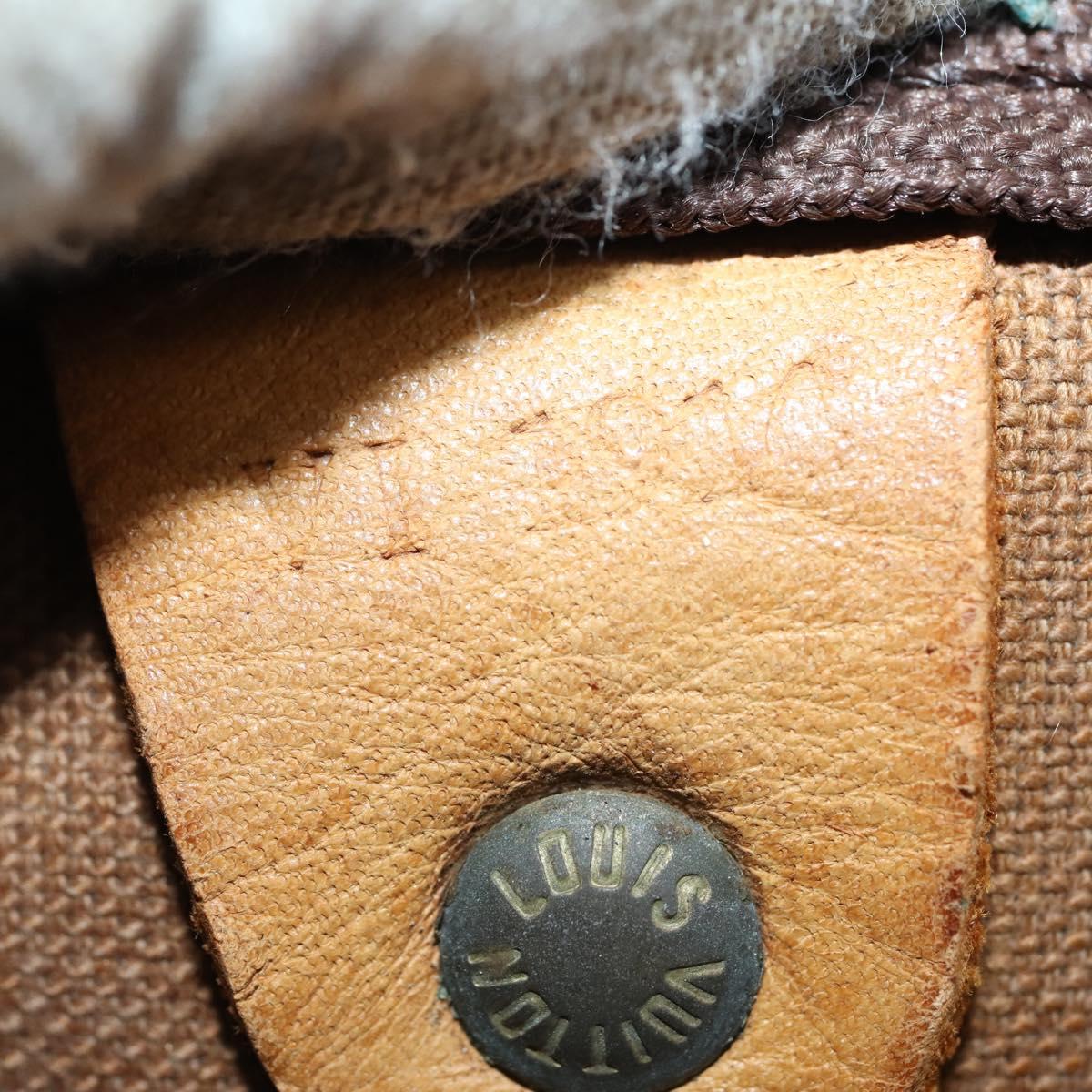 LOUIS VUITTON Monogram Keepall Bandouliere 60 Boston Bag M41412 LV Auth 153555