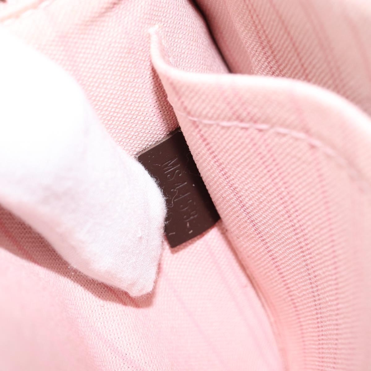 LOUIS VUITTON Damier Ebene Neverfull MM Pouch Accessory Pouch LV Auth 153561