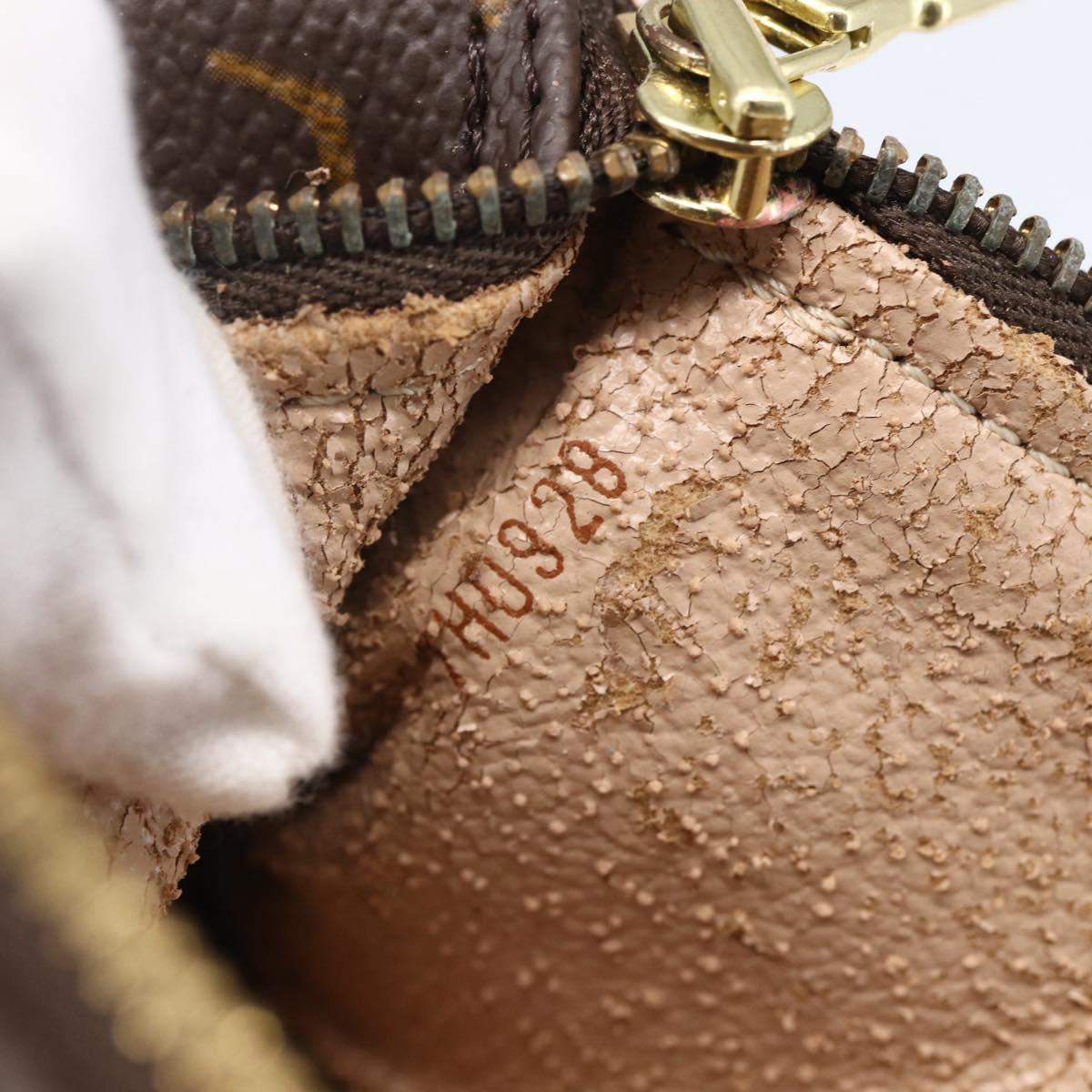 LOUIS VUITTON Monogram Trousse Rondo Pouch M47630 LV Auth 153563