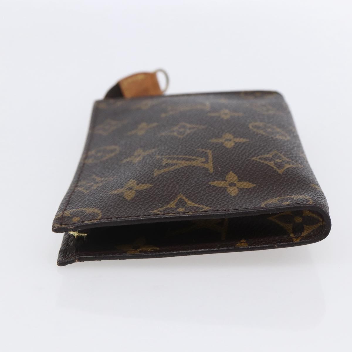 LOUIS VUITTON Monogram Bucket PM Accessory Pouch LV Auth 153565