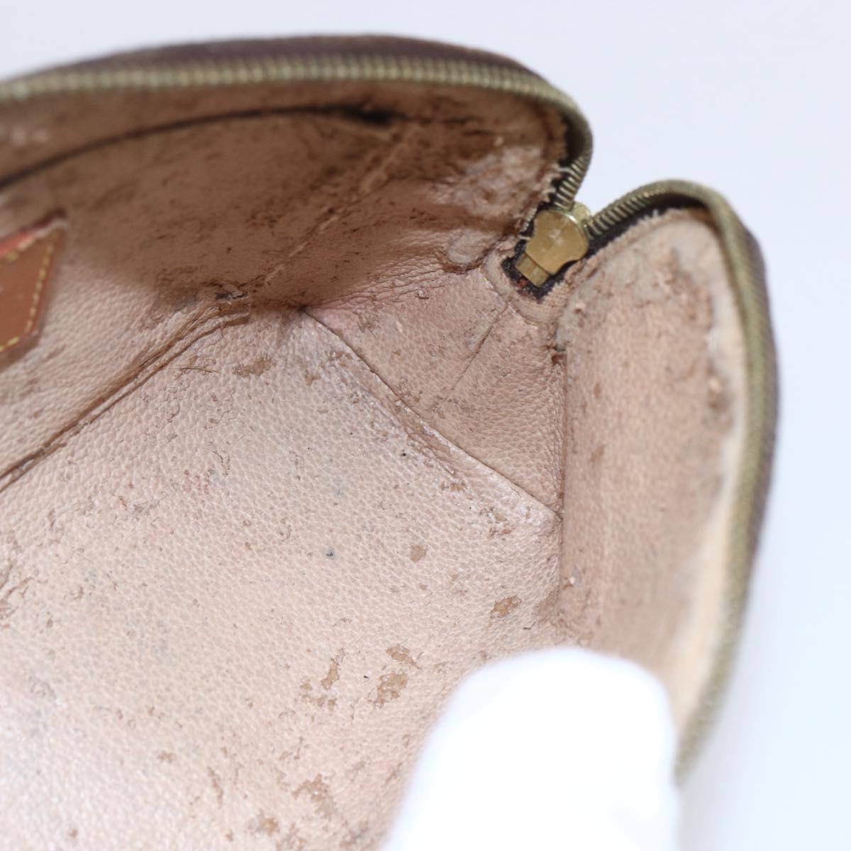 LOUIS VUITTON Monogram Pochette Cosmetic PM Cosmetic Pouch M47515 LV Auth 153567