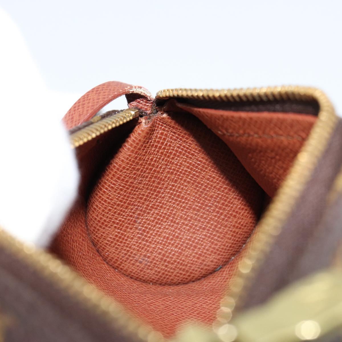 LOUIS VUITTON Monogram Papillon Pouch LV Auth 153573