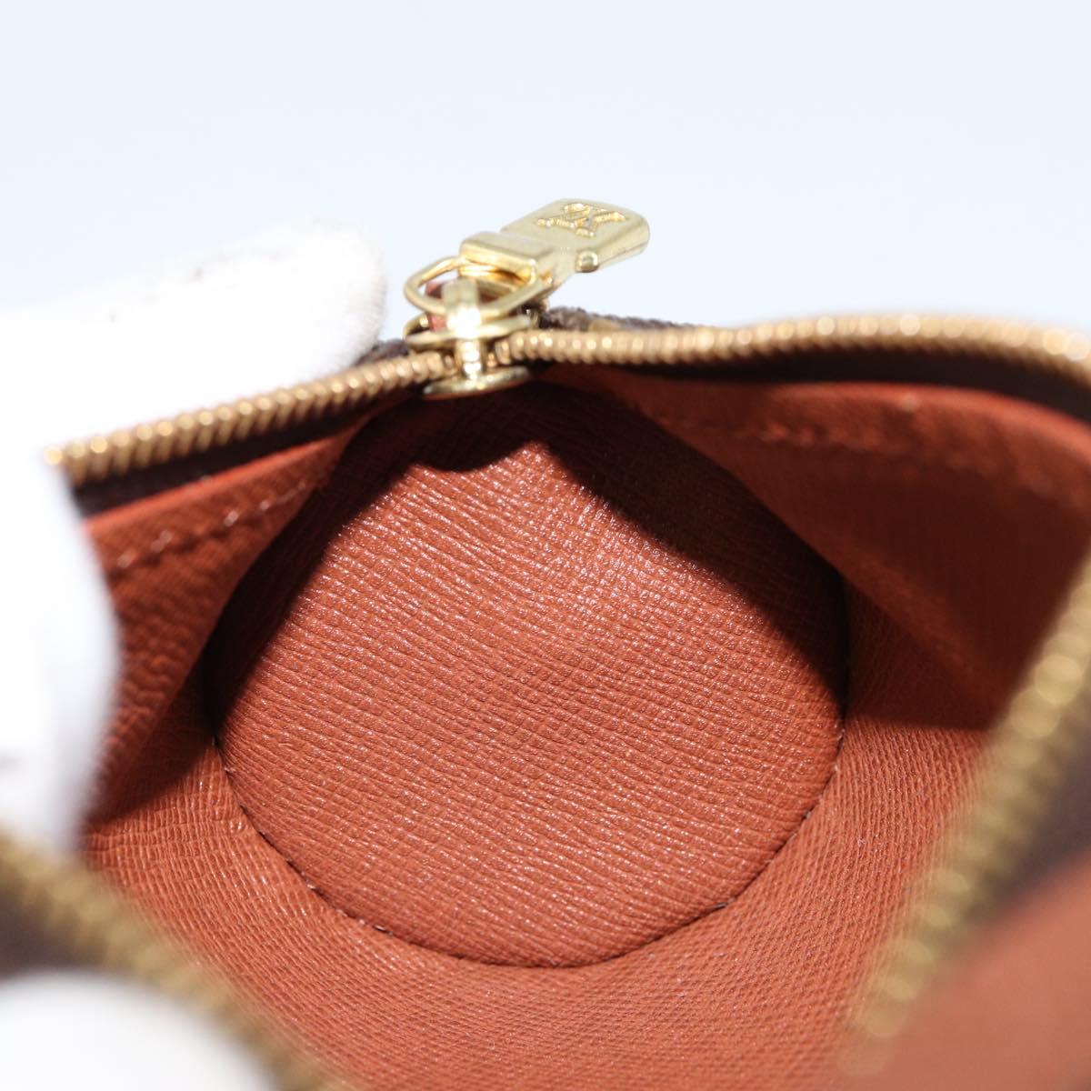 LOUIS VUITTON Monogram Papillon Pouch LV Auth 153574