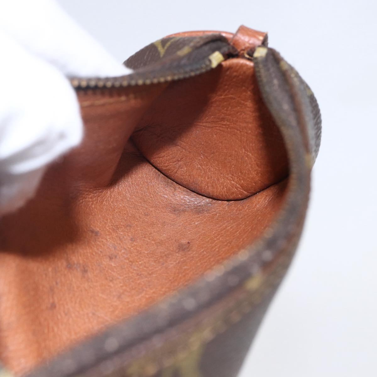 LOUIS VUITTON Monogram Papillon Pouch LV Auth 153575