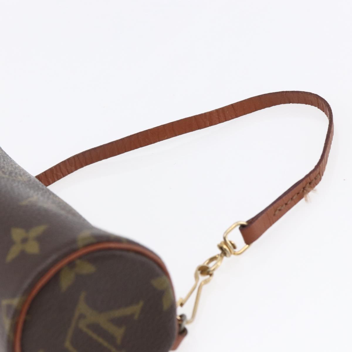 LOUIS VUITTON Monogram Papillon Pouch LV Auth 153575