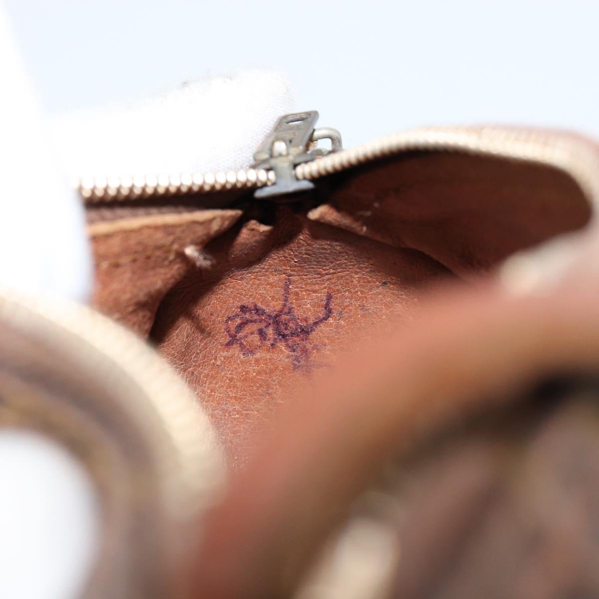 LOUIS VUITTON Monogram Papillon Pouch LV Auth 153576