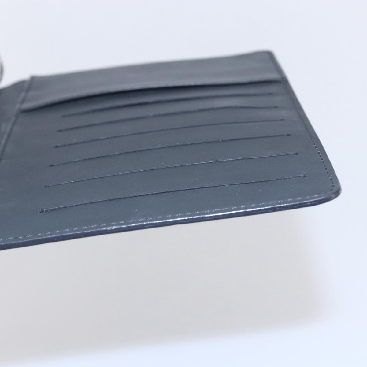 LOUIS VUITTON Monogram mat Agenda MM Day Planner Cover Gray R20925 Auth 153580