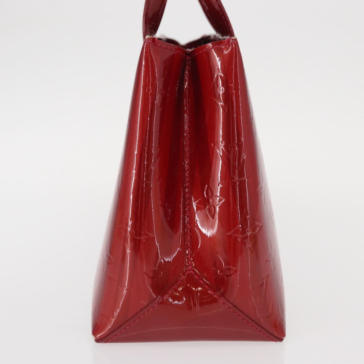 LOUIS VUITTON VernisRayure Wilshire PM Bag Pomme D'amour M91701 LV Auth 153595V