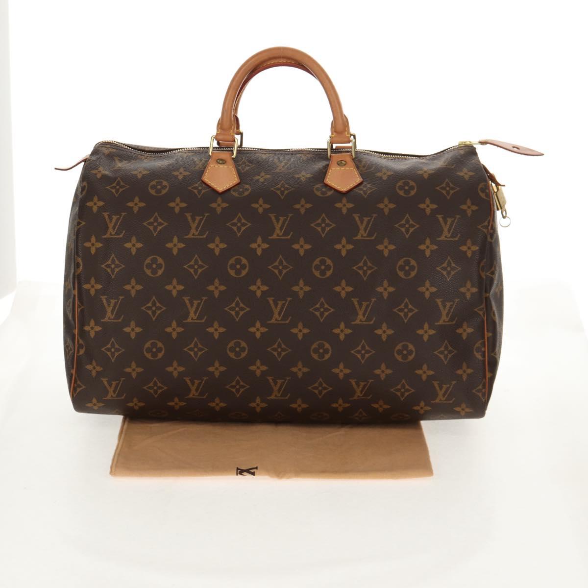 LOUIS VUITTON Monogram Speedy 40 Hand Bag M41522 LV Auth 153623V