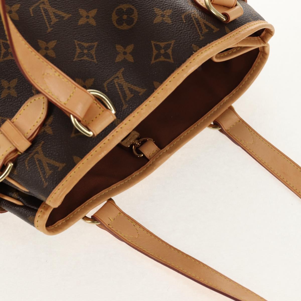 LOUIS VUITTON Monogram Batignolles Vertical Tote Bag M51153 LV Auth 153625SAV