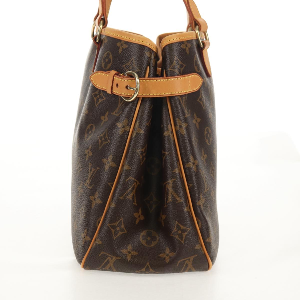 LOUIS VUITTON Monogram Batignolles Horizontal Tote Bag M51154 LV Auth 153628V