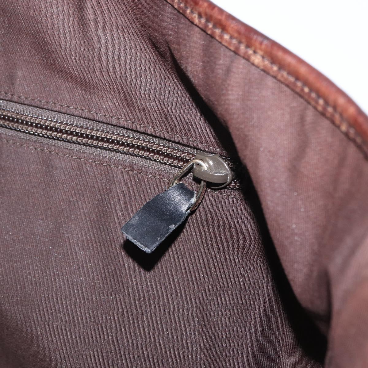 GUCCI GG Canvas Tote Bag Beige Silver 153238 Auth 153642