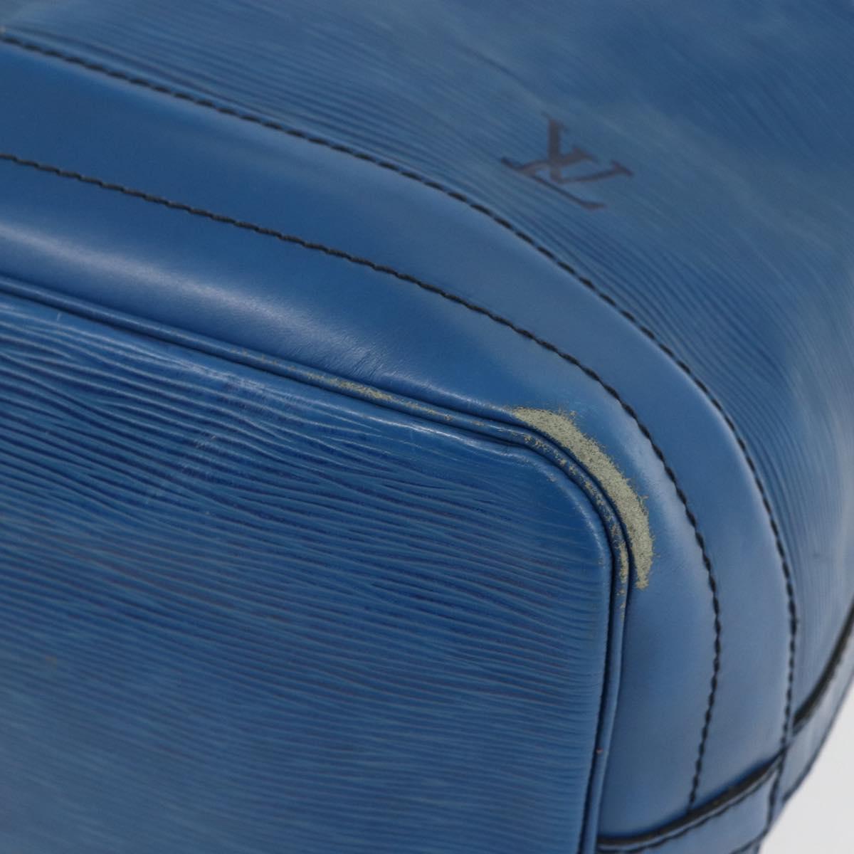 LOUIS VUITTON Epi Noe Shoulder Bag Toledo Blue M44005 LV Auth 153645