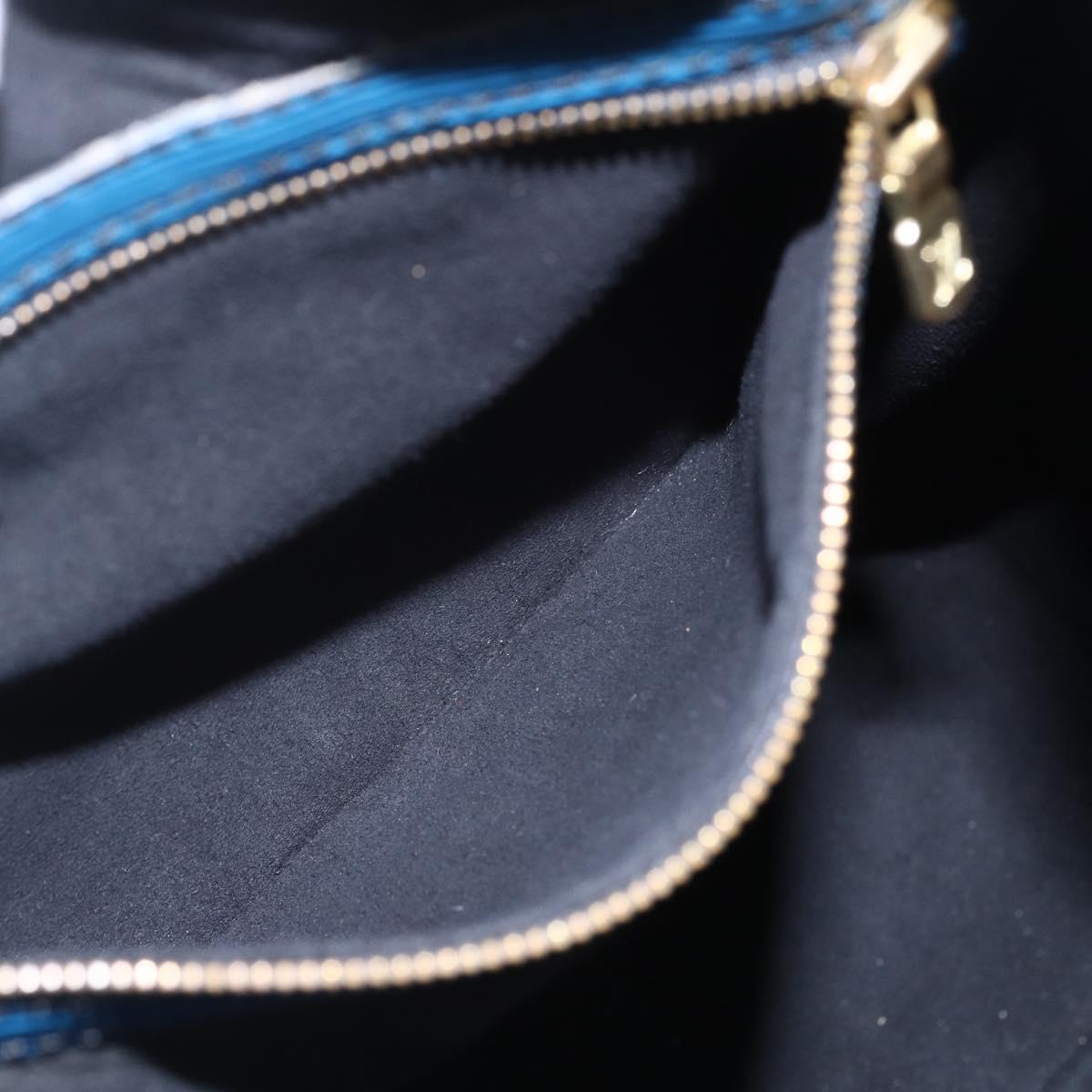 LOUIS VUITTON Epi Noe Shoulder Bag Toledo Blue M44005 LV Auth 153645