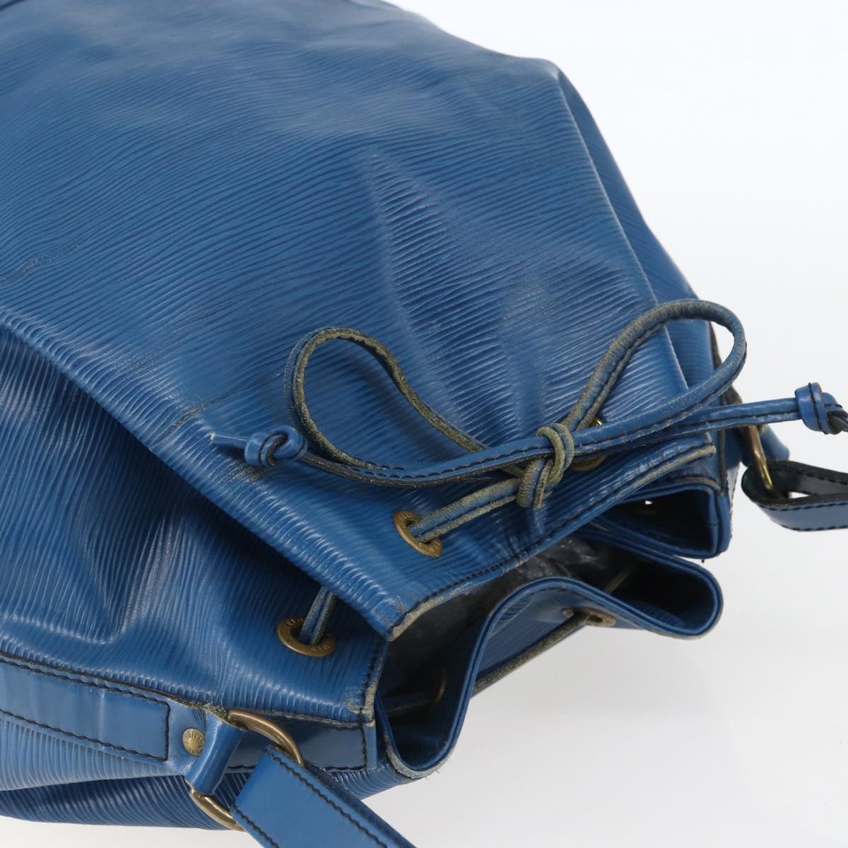 LOUIS VUITTON Epi Noe Shoulder Bag Toledo Blue M44005 LV Auth 153645