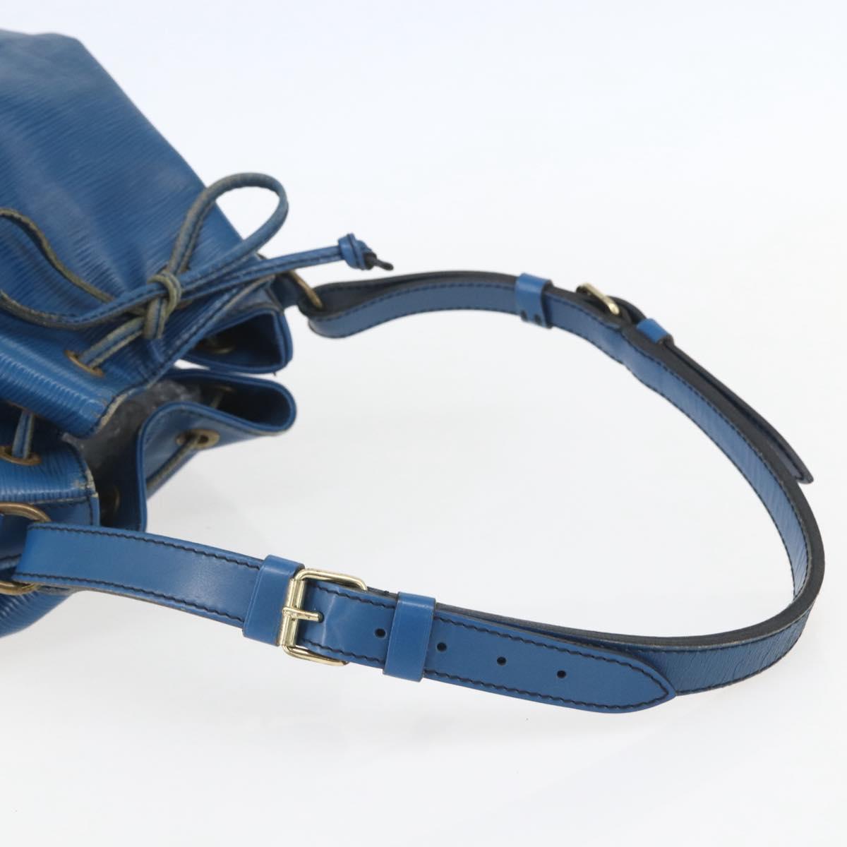 LOUIS VUITTON Epi Noe Shoulder Bag Toledo Blue M44005 LV Auth 153645