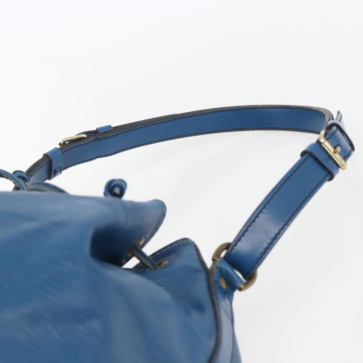 LOUIS VUITTON Epi Noe Shoulder Bag Toledo Blue M44005 LV Auth 153645