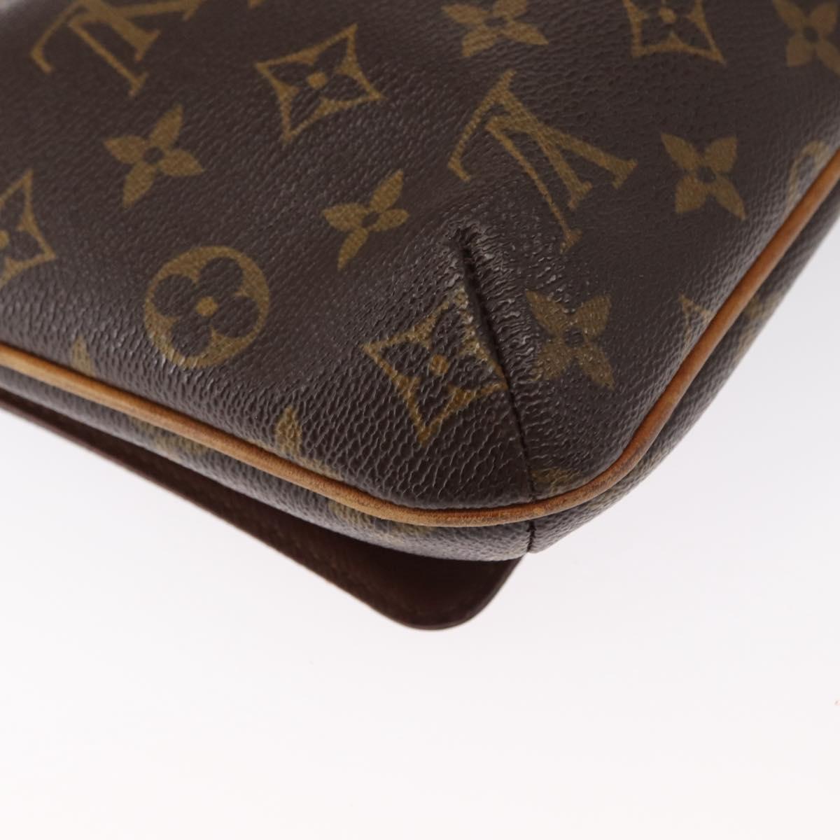 LOUIS VUITTON Monogram Musette Tango Long Strap Bag M51388 LV Auth 153651