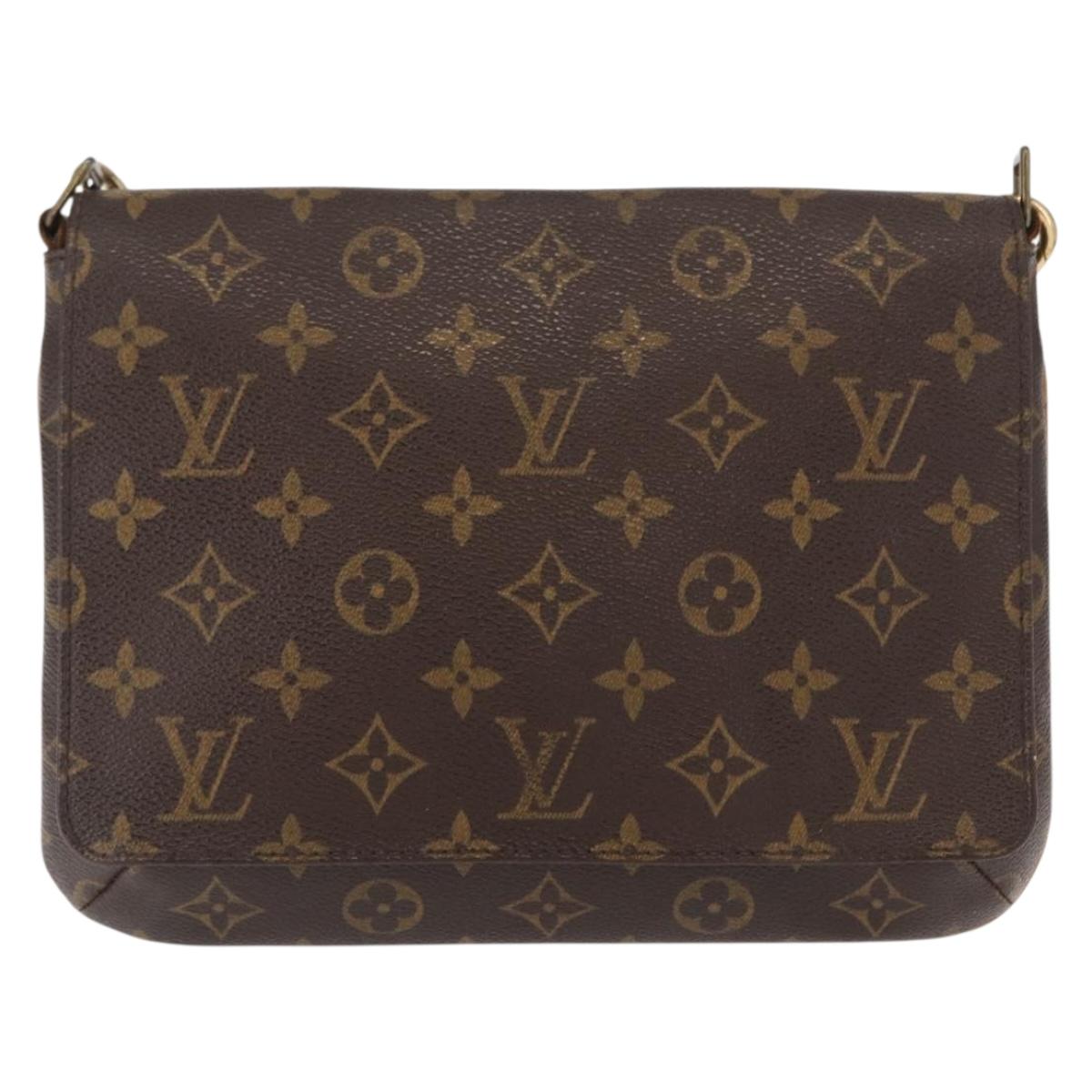 LOUIS VUITTON Monogram Musette Tango Long Strap Bag M51388 LV Auth 153651