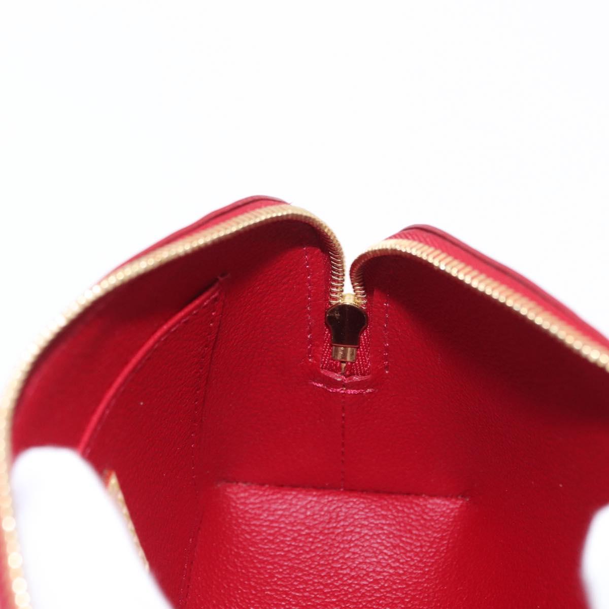 LOUIS VUITTON Monogram Vernis Pochette Pouch Rose Indian M90009 LV Auth 153657V