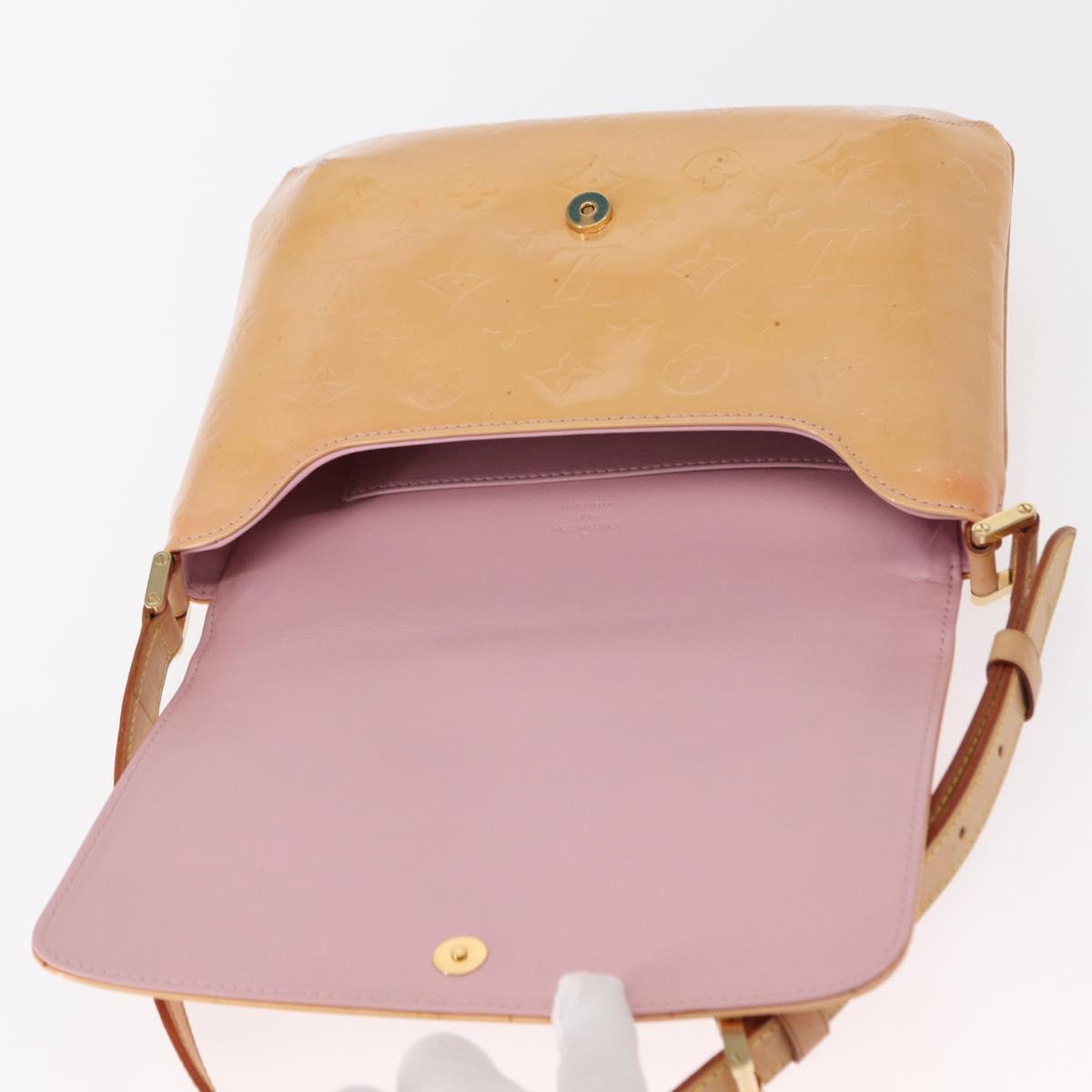 LOUIS VUITTON Monogram Vernis Thompson Street Pink M91070 Auth 153659V