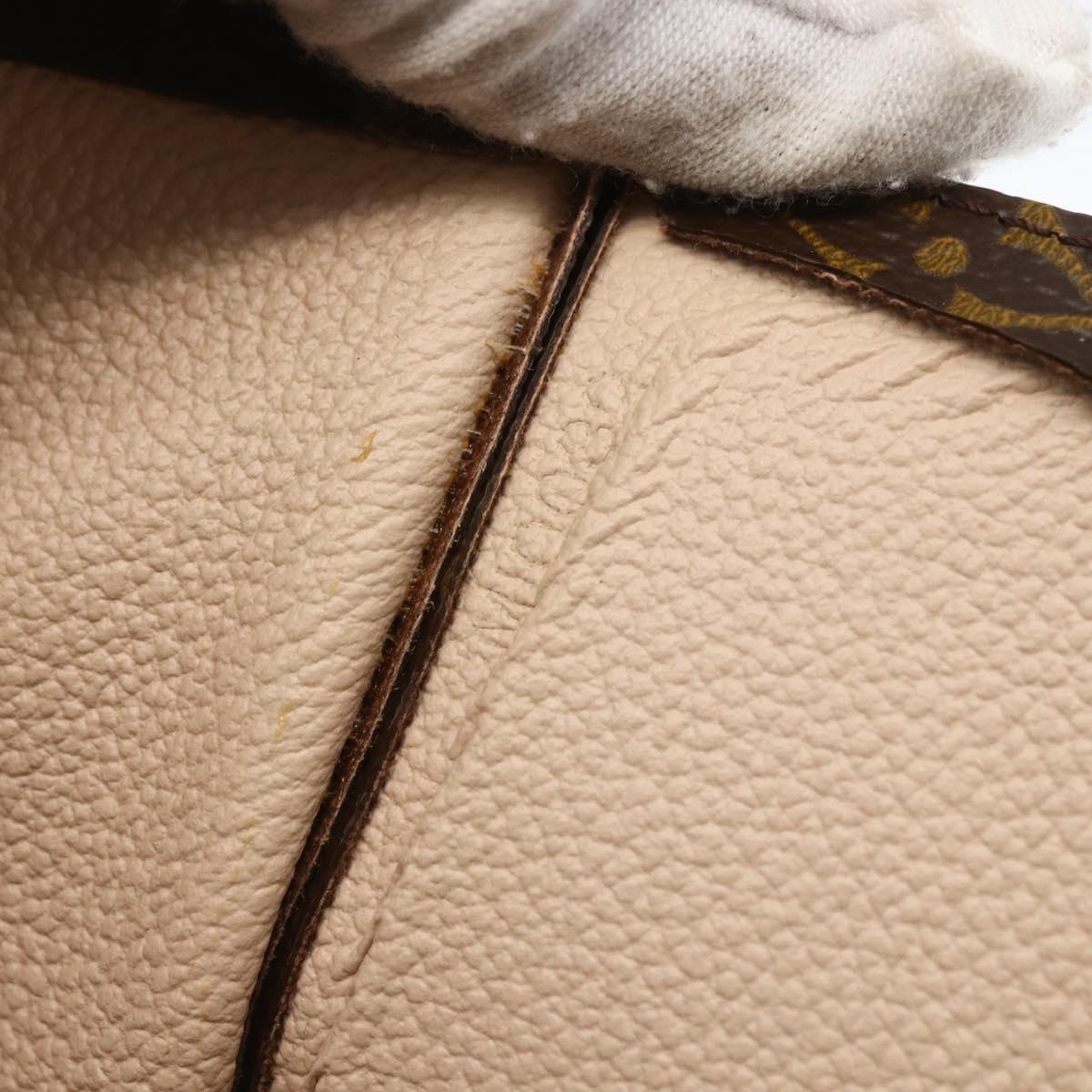 LOUIS VUITTON Monogram Sac Plat Hand Bag M51140 LV Auth 153660V