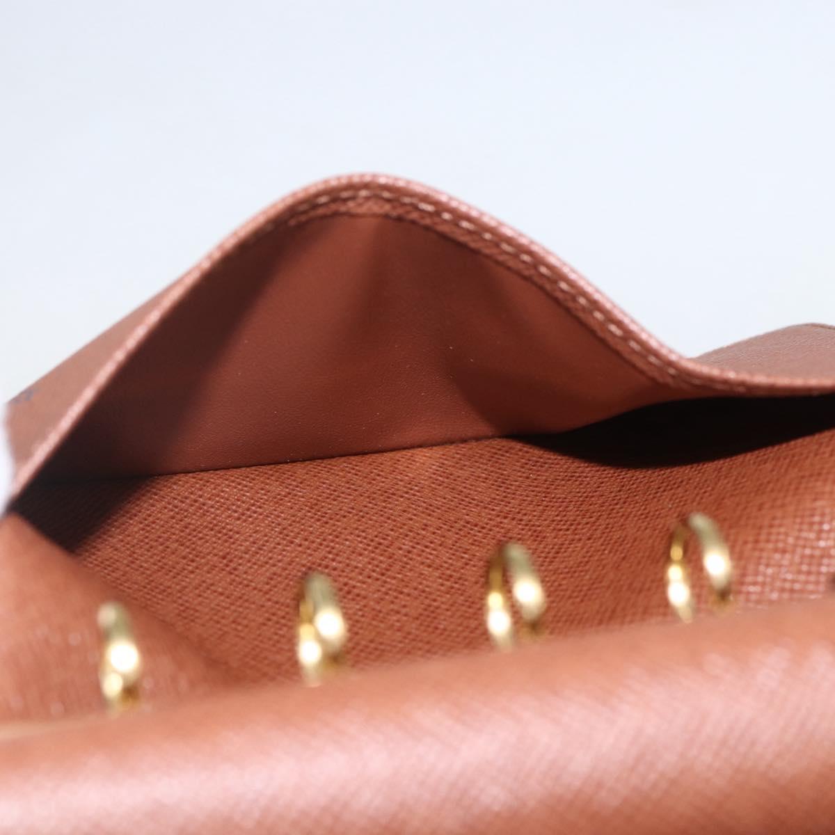 LOUIS VUITTON Monogram Agenda PM Day Planner Cover R20005 LV Auth 153663