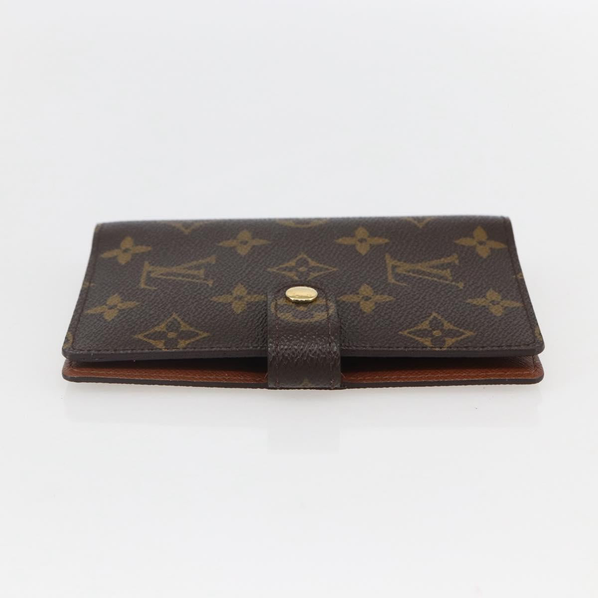 LOUIS VUITTON Monogram Agenda PM Day Planner Cover R20005 LV Auth 153663
